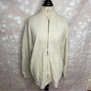 TASSO ELBA - Front Zip Lightweight Jacket Size Large